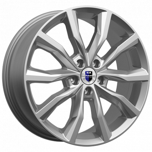 Легковой диск КиК Портер 7,5x18 5x100 ET45 56,1 Дарк платинум