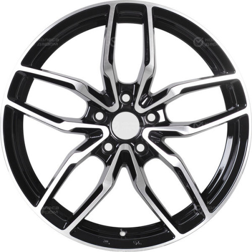 Колесный диск Replay VV285 8xR18 5x112 ET25 DIA66.6 черный полностью полированный