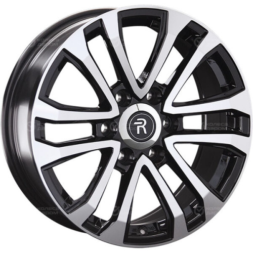 Колесный диск Replay TA10 7.5xR17 6x139.7 ET36 DIA100.1 черный полностью полированный