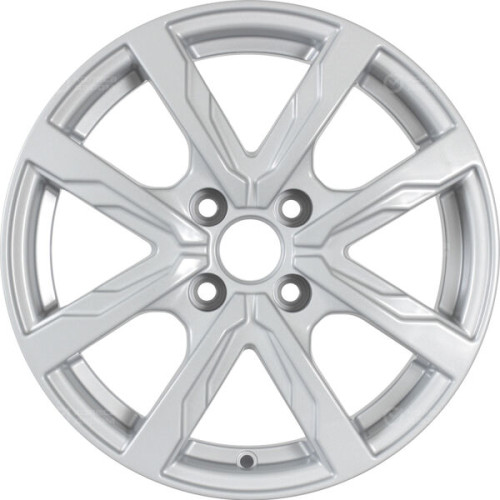 Колесный диск WUP Up122 6xR15 4x100 ET47 DIA60.1 глянцевый серебристый