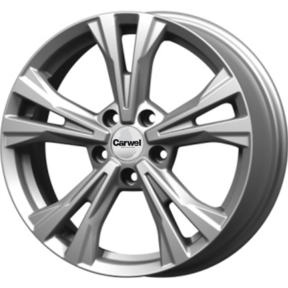Легковой диск Carwel Самро 7x17 5x114,3 ET48,5 67,1 BK