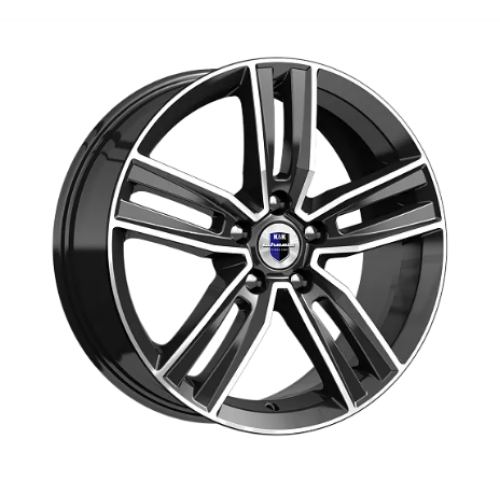 Легковой диск КиК Танаис 7x18 5x100 ET48 56,1 Алмаз черный