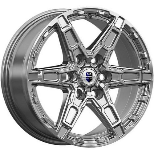 Легковой диск КиК Дистрикт (КС1159) 8x18 6x139,7 ET30 106,1 Дарк платинум