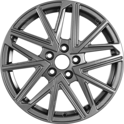 Колесный диск Carwel Галилео 6xR16 5x105 ET38 DIA56.6 серый матовый