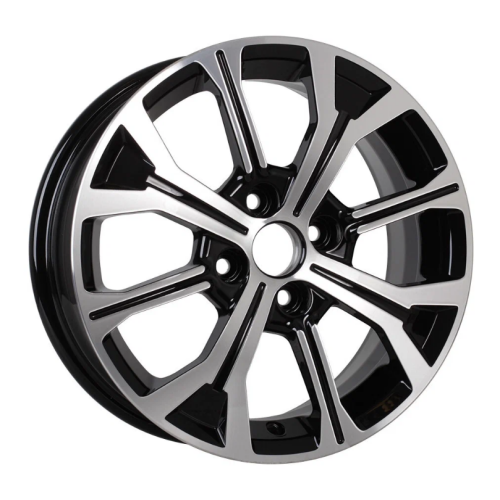 Легковой диск КиК КС945 6x15 4x100 ET50 60,1 Алмаз черный