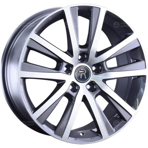Колесный диск Replay H108 8xR18 5x120 ET55 DIA64.1 насыщенный темно-серый полностью полированный