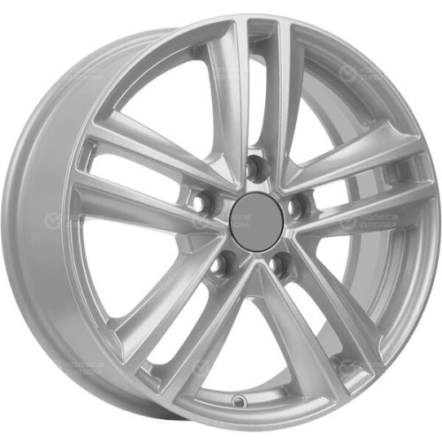 Колесный диск Carwel Неро 133 6.5xR16 5x114.3 ET50 DIA66.1 серебристый металлик