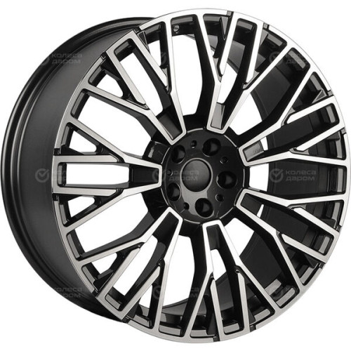 Колесный диск Replica FR 3S1111 10.5xR21 5x112 ET43 DIA66.6 черный с алмазной обработкой лицевой части