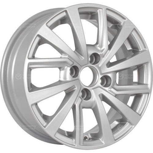 Колесный диск KDW KD1430 5.5xR14 4x100 ET40 DIA60.1 серебристый