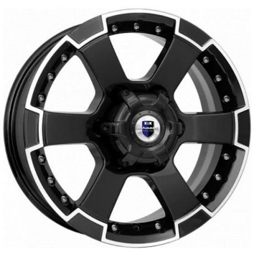 Легковой диск КиК М56 (КС593) 7x16 6x139,7 ET30 93,1 Алмаз черный