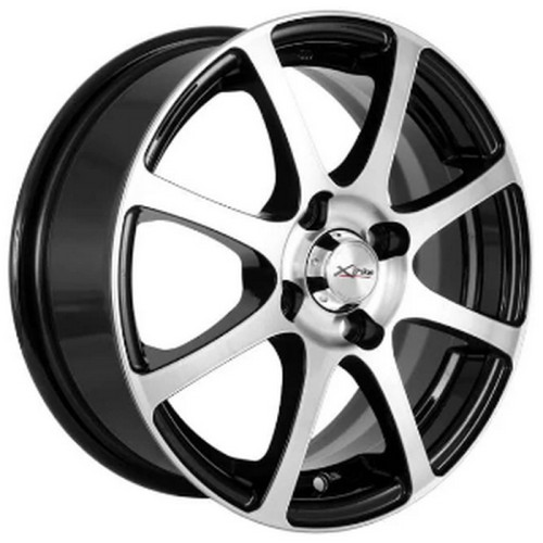 Легковой диск X-trike X-114M 5,5x14 4x98 ET35 58,6 BK/FP