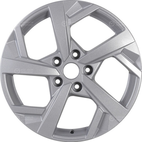 Колесный диск KHOMEN KHW1712 (ZV17_Karoq) 7xR17 5x112 ET43 DIA57.1 серебристый
