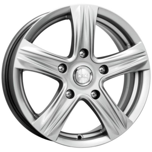 Легковой диск КиК Легион 7x17 5x112 ET54 57,1 Сильвер