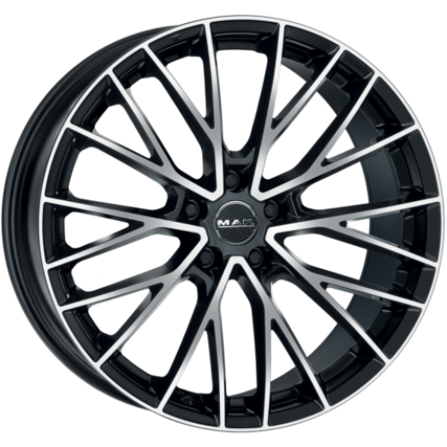 Легковой диск MAK Speciale-D 9,5x19 5x112 ET42 66,6 Black Mirror