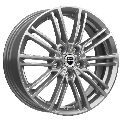 Легковой диск КиК Эрфурт 7x17 5x105 ET40 56,6 Дарк платинум
