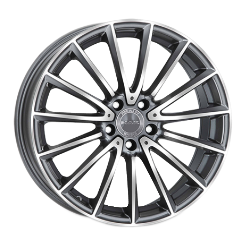 Легковой диск MAK Komet 7,5x17 5x112 ET36 66,6 Gun Metal Mirror Face