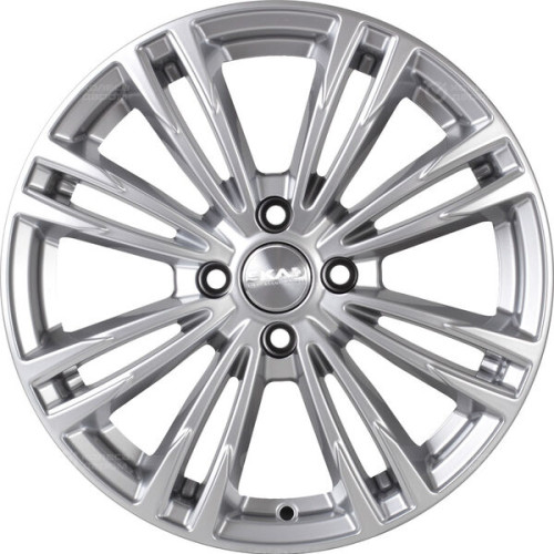 Колесный диск СКАД Ламар 6.5xR16 4x100 ET40 DIA67.1 серебристый