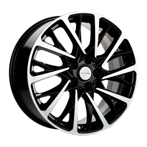 Легковой диск Khomen Wheels KHW1804 7,5x18 5x108 ET52,5 63,3 Black-FP