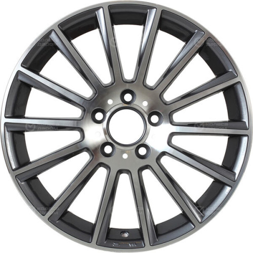 Колесный диск Replay A191 8xR20 5x112 ET28 DIA66.6 насыщенный темно-серый полностью полированный