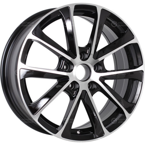 Колесный диск Replay MZ121 7xR17 5x114.3 ET45 DIA67.1 черный полностью полированный
