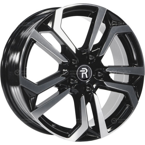 Колесный диск Replay KI263 7xR17 5x114.3 ET47 DIA67.1 черный полностью полированный