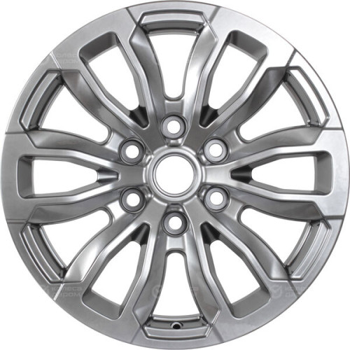 Колесный диск КиК Меконг 7.5xR18 6x139.7 ET30 DIA106.1 темно-серебристый