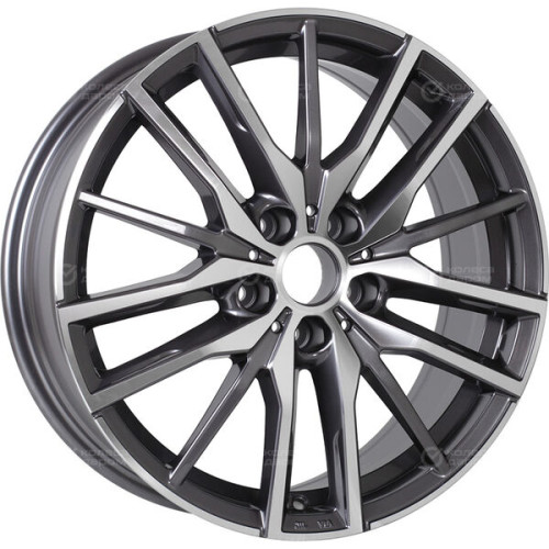 Колесный диск Replay B253 9.5xR21 5x112 ET37 DIA66.6 темно-серый матовый ,частично полированный