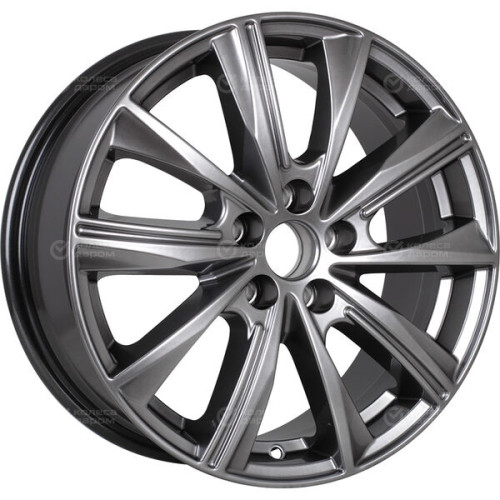 Колесный диск КиК Арнар 7xR17 5x114.3 ET35 DIA60.1 темно-серебристый
