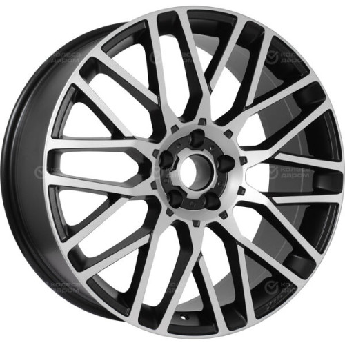 Колесный диск X-trike X137 8.5xR20 5x112 ET43 DIA66.6 черный матовый с полированной лицевой частью