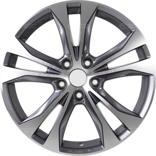 Колесный диск Replay TY141 7.5xR18 5x114.3 ET30 DIA60.1 насыщенный темно-серый полностью полированный