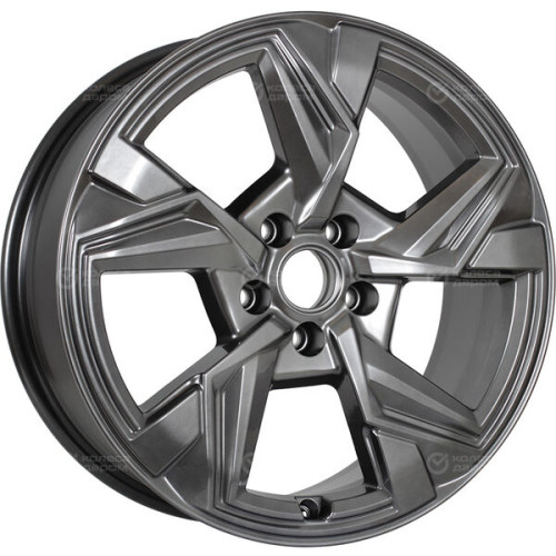 Колесный диск КиК Кайан 7.5xR18 5x112 ET37 DIA66.6 темно-серебристый