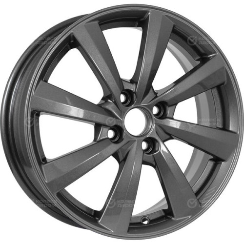 Колесный диск Carwel Селигер 6xR16 4x100 ET40 DIA67.1 серый матовый