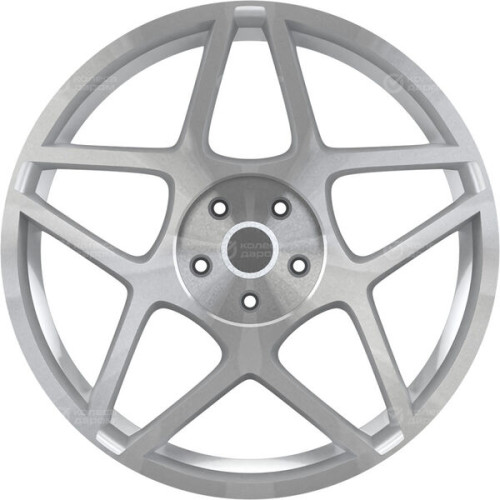 Колесный диск Lizardo XH5027 8xR17 4x98 ET33 DIA58.5 серебристый, с полированной лицевой поверхностью