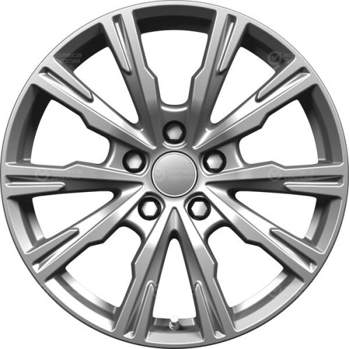 Колесный диск Carwel Лиман 221 7.5xR17 5x114.3 ET50 DIA67.1 темно-серебристый