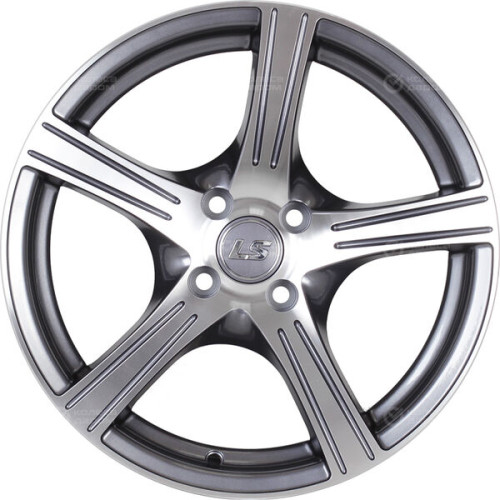 Колесный диск LS LS NG238 6.5xR15 5x108 ET38 DIA63.3 насыщенный темно-серый полностью полированный