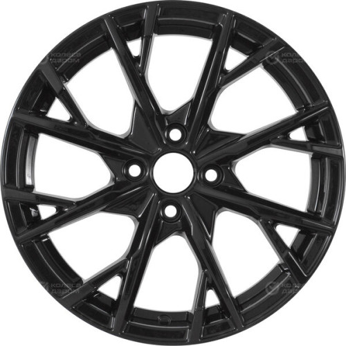 Колесный диск WUP Up126 6.5xR16 4x100 ET35 DIA67.1 черный глянцевый