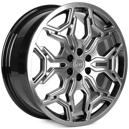 Легковой диск Skill Wheels SV127 8x20 6x114,3 ET46 67,1 серебро тёмное