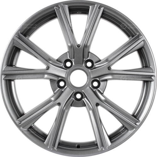 Колесный диск X-trike X122 7.5xR18 5x114.3 ET35 DIA67.1 темно-серебристый