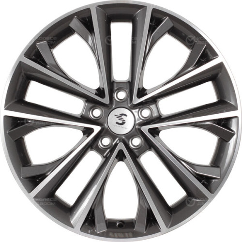 Колесный диск СКАД Premium Series КР012 (18_Tiggo 8 Pro) 7xR18 5x108 ET47 DIA60.1 светло-серый зеркальный