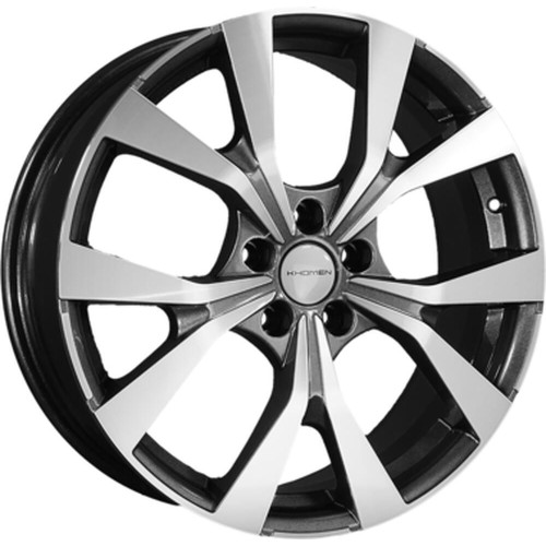 Легковой диск Khomen Wheels KHW1906 7x19 5x108 ET45 65,1 Gray-FP