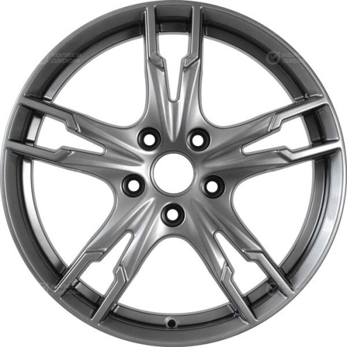 Колесный диск КиК Солар 7xR17 4x100 ET45 DIA60.1 темно-серебристый