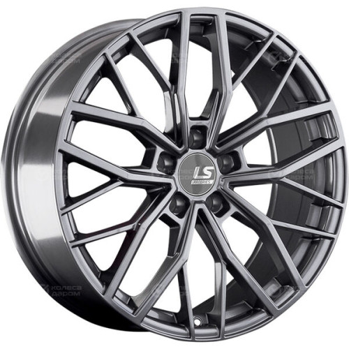Колесный диск LS FlowForming LS RC67 8.5xR19 5x114.3 ET40 DIA67.1 насыщенный темно-серый