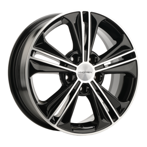 Легковой диск Khomen Wheels KHW1603 6x16 5x114,3 ET43 67,1 Black-FP