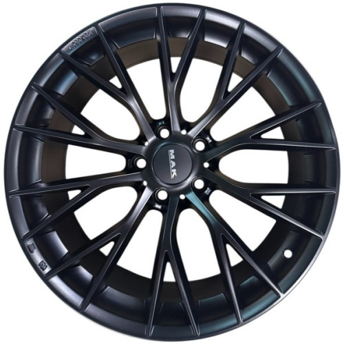 Легковой диск MAK Munchen 8,5x20 5x120 ET30 72,6 Matt Black (уценка: замятие обода)
