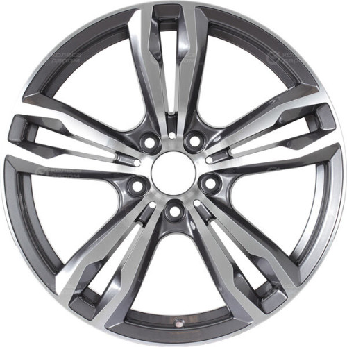 Колесный диск Replay SK218 8xR19 5x112 ET43 DIA57.1 насыщенный темно-серый полностью полированный