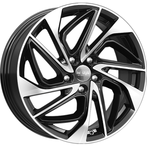 Легковой диск КиК КС883 7x18 5x114,3 ET35 66,1 Алмаз черный