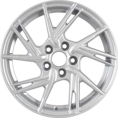 Колесный диск WUP Up115 6.5xR15 4x100 ET37 DIA60.1 глянцевый серебристый