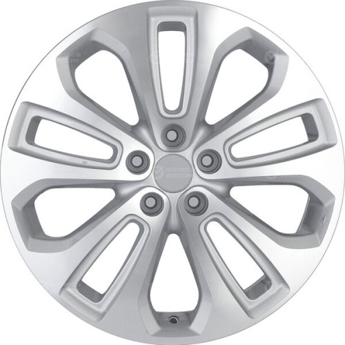 Колесный диск Replay Ki92 7xR17 5x114.3 ET53 DIA67.1 серебристый полированный