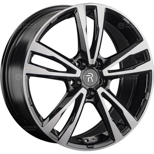 Колесный диск Replay B332 7.5xR18 5x112 ET51 DIA66.6 черный полностью полированный