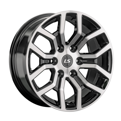 Легковой диск LS 1367 8,5x17 6x139,7 ET25 106,1 BKF